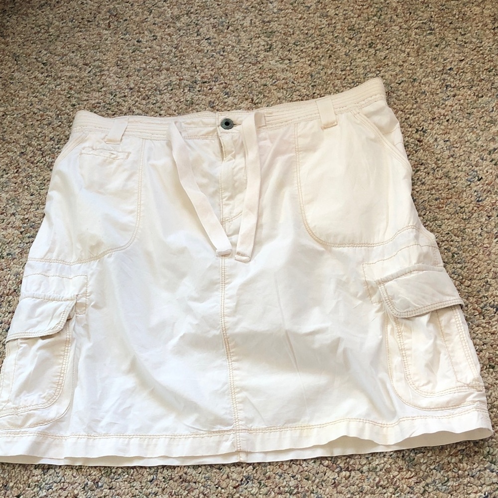 Cream Cargo Ralph Lauren Skirt